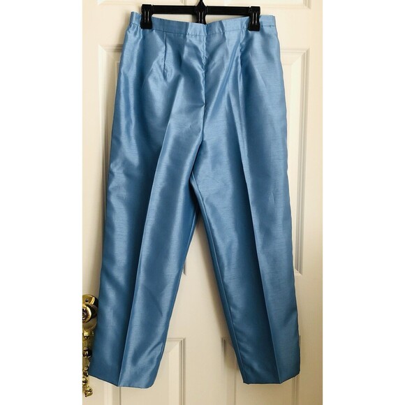 DRESSBARN WOMEN'S SUIT PANTS SIZE 10 BLOUSE TOP MULTICOLOR SLEEVELESS BUTTONS - Picture 7 of 9